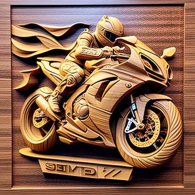 3D модель Suzuki GSX R1000 (STL)